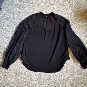 Free People Black Top